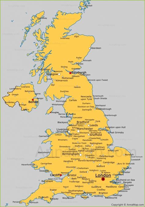 map of england cities|Map of England Cities .
